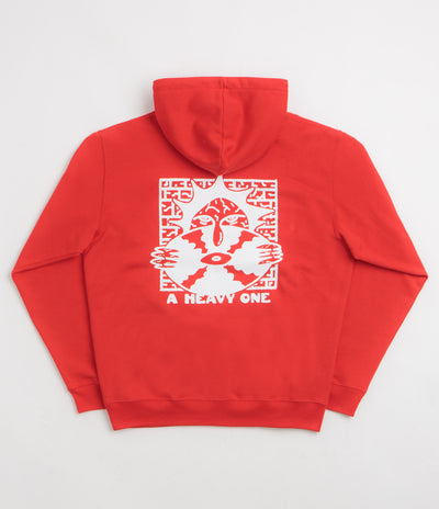 Polar Skate Club Dave Hoodie in Red