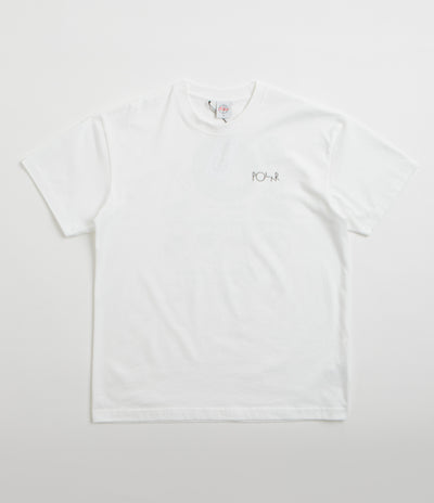 Polar Social Side T-Shirt in White