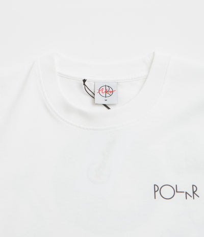 Polar Social Side T-Shirt in White