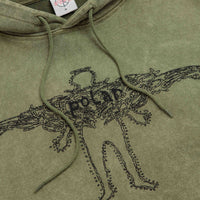 Polar Soul Acid Frank Hoodie - Army Green thumbnail