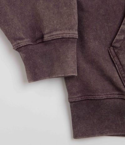 Polar Soul Acid Frank Hoodie - Bordeaux