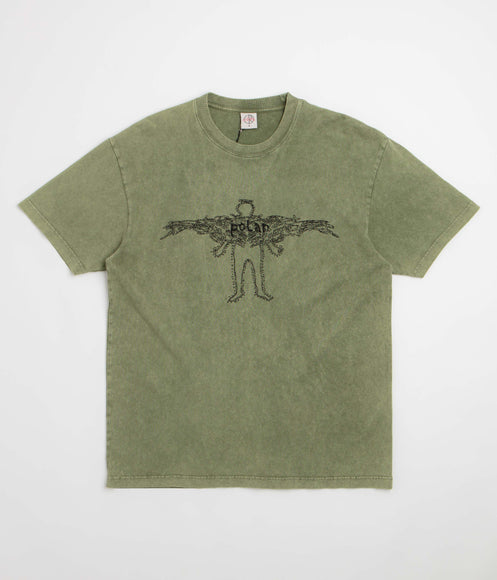 Polar Soul Acid T-Shirt - Army Green