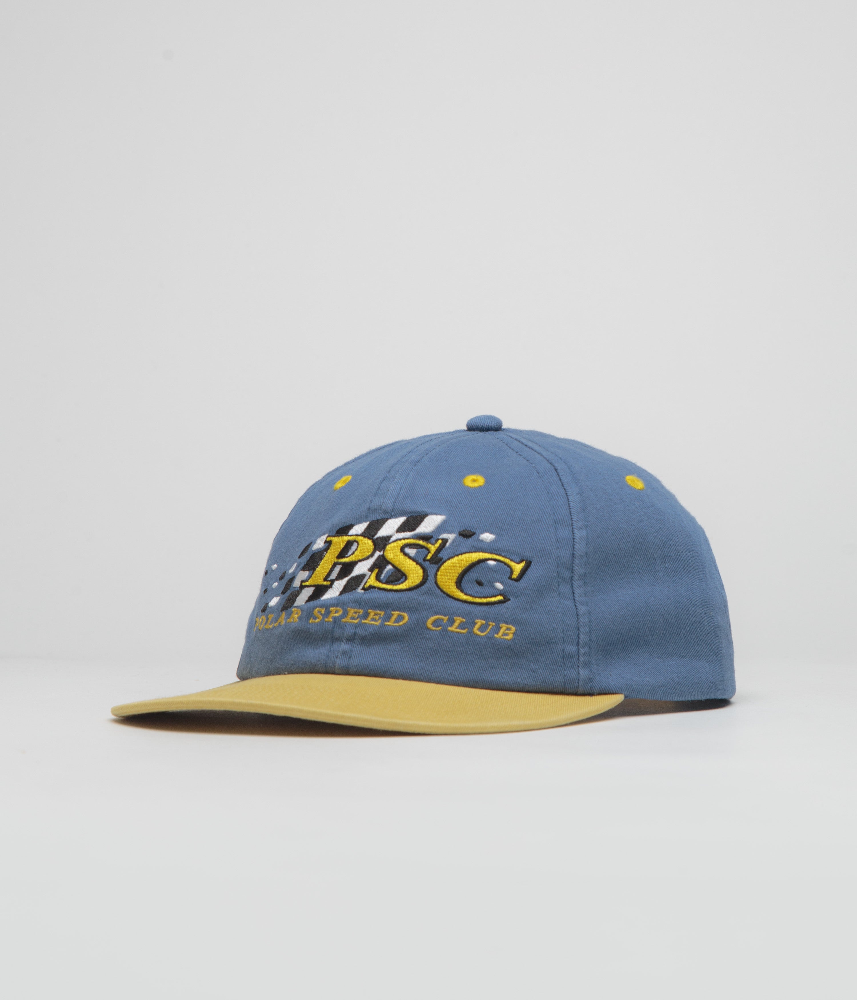 Polar Speed Club Michael Cap in Blue and Yellow