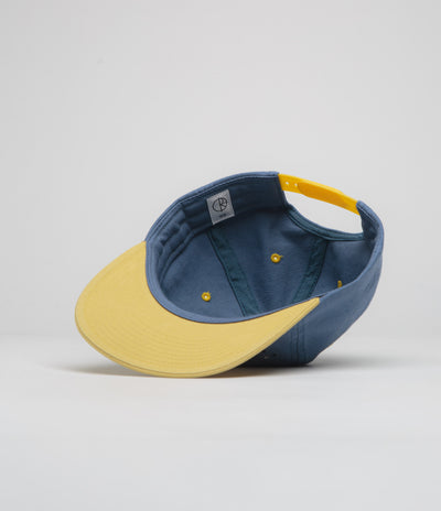 Polar Speed Club Michael Cap in Blue and Yellow