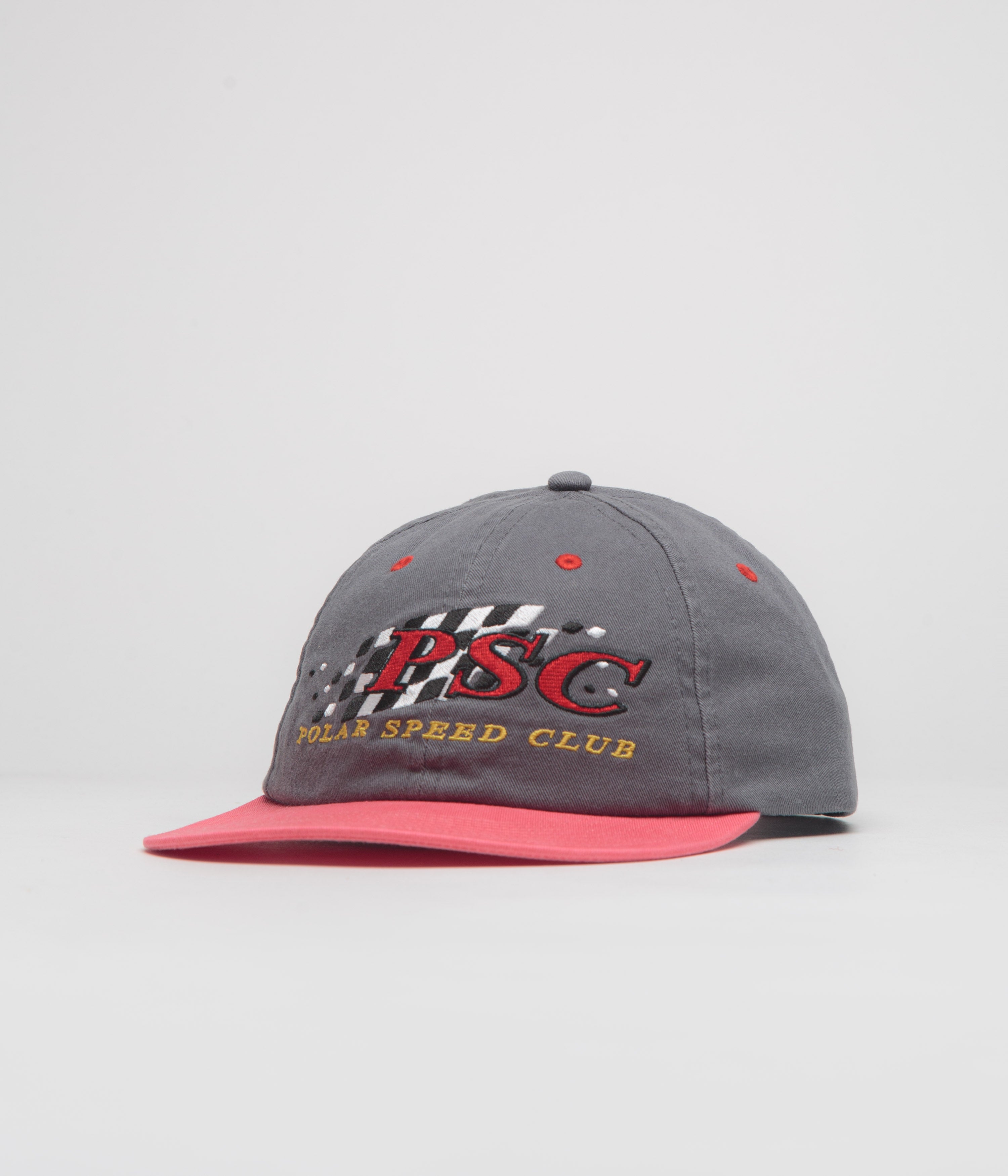 Polar Speed Club Michael Cap in Grey and Red