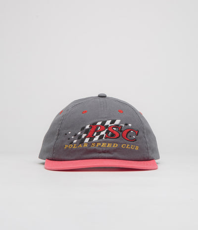 Polar Speed Club Michael Cap in Grey and Red