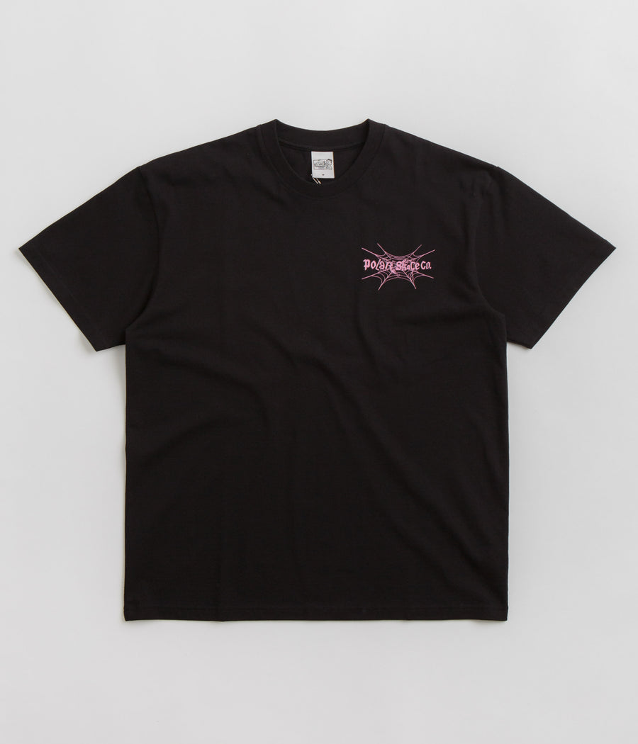 Polar Spiderweb T-Shirt - Black