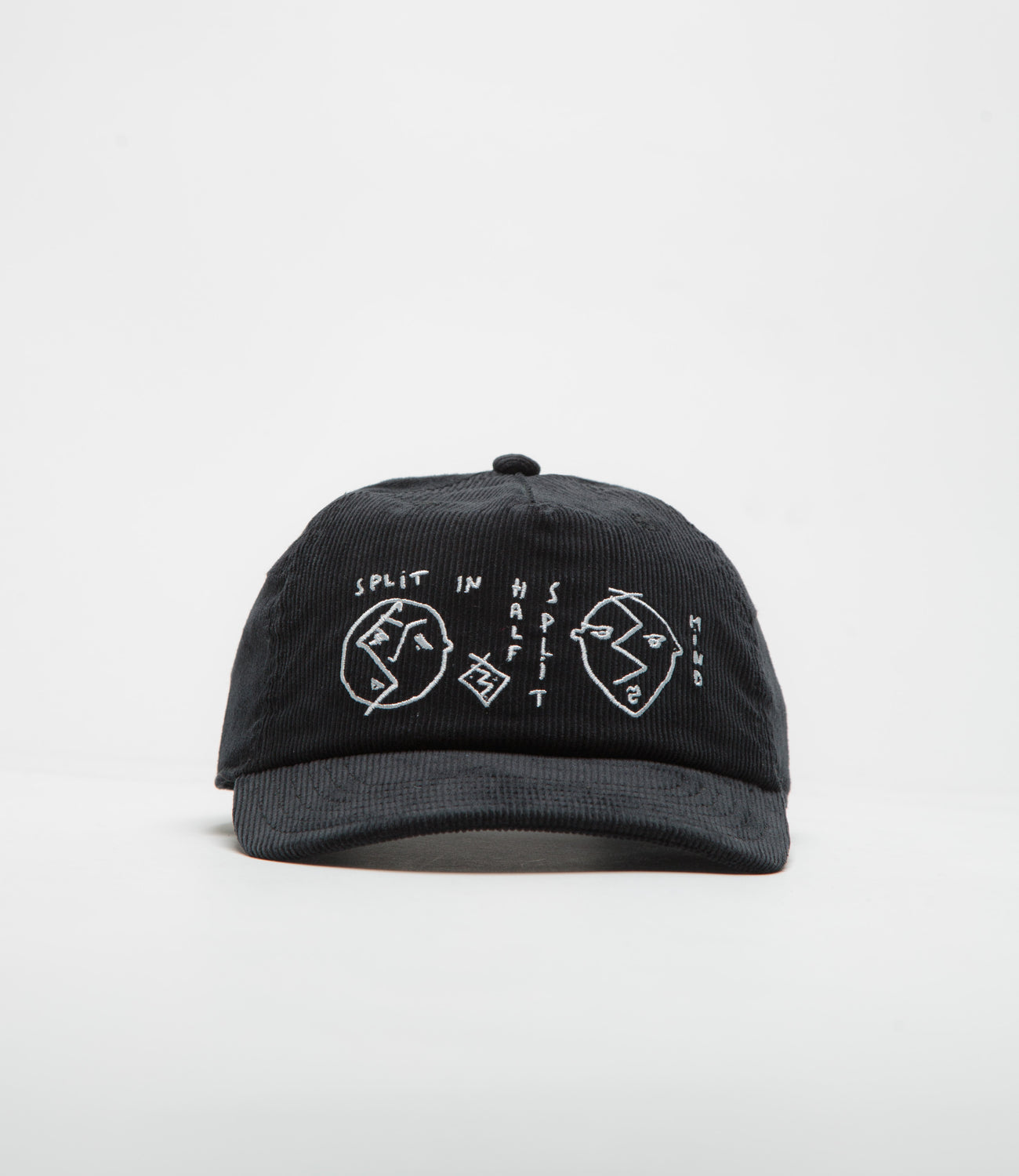 Split Panel Cap Polar Split in Half James Cap - Black | flatspot