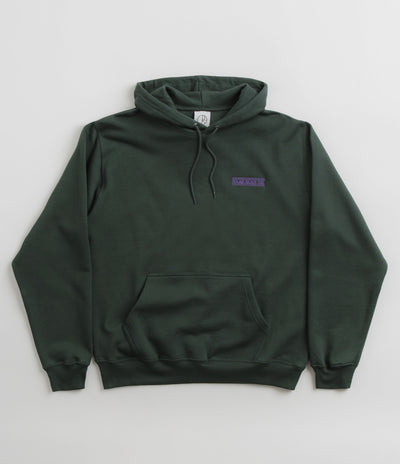 Polar Stretch Logo Dave Hoodie - Dark Teal