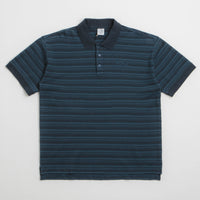 Polar Stripe Surf Polo Shirt in Neptune Blue thumbnail