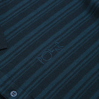 Polar Stripe Surf Polo Shirt in Neptune Blue thumbnail