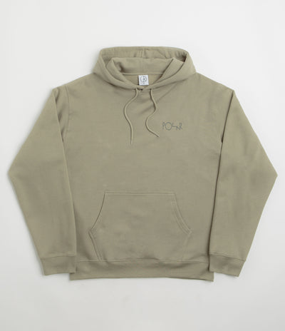 Polar Stroke Logo Dave Hoodie in Vetiver
