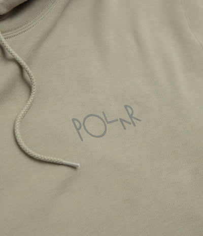 Polar Stroke Logo Dave Hoodie in Vetiver