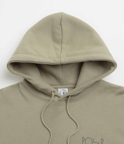 Polar Stroke Logo Dave Hoodie in Vetiver