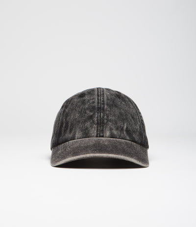 Polar Stroke Logo Denim Cap - Dark Acid Black