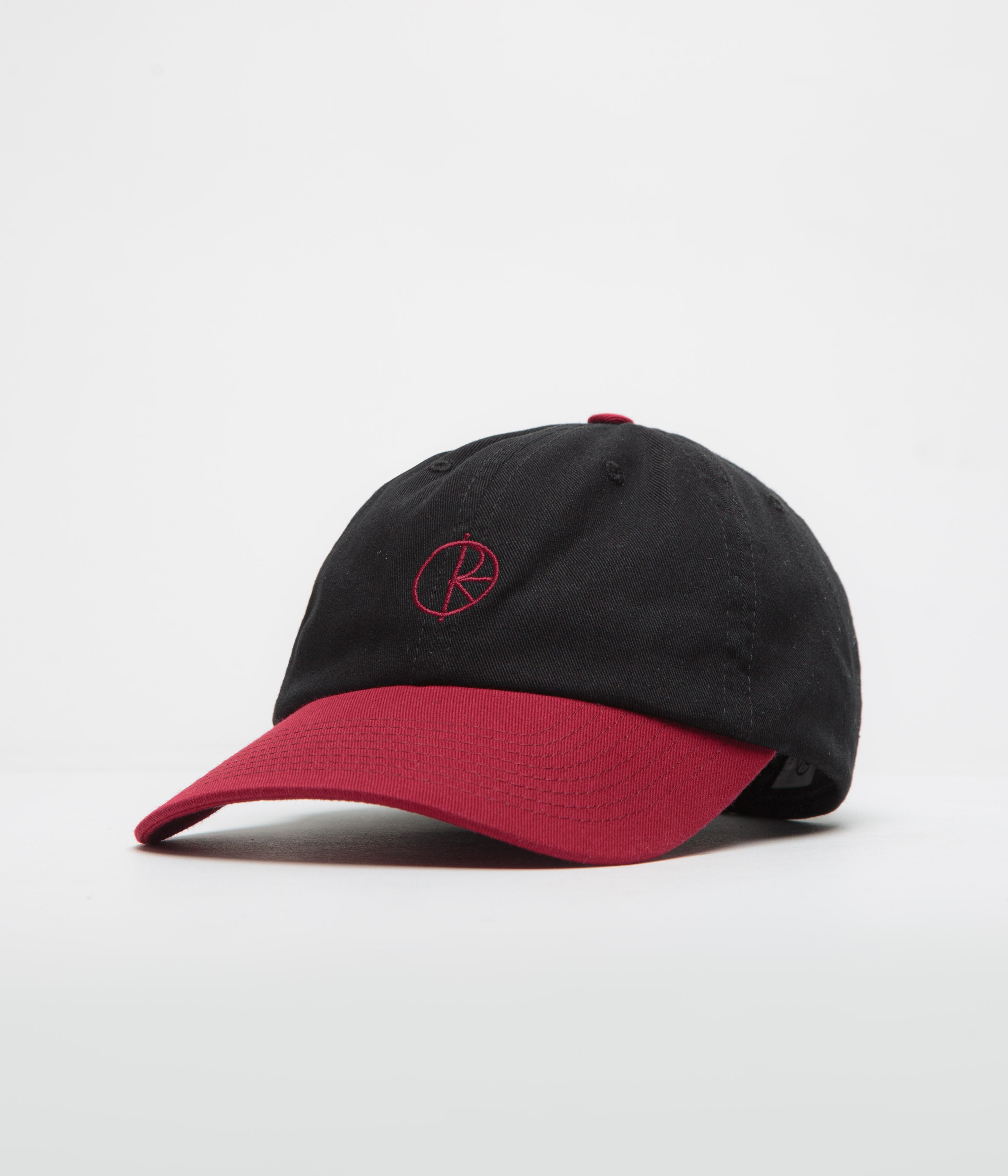 Polar Stroke Logo Sami Cap in Black and Redcurrant