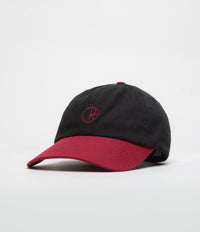 Polar Stroke Logo Sami Cap in Black and Redcurrant