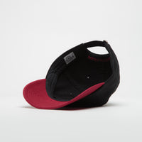 Polar Stroke Logo Sami Cap in Black and Redcurrant thumbnail