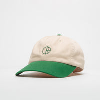Polar Stroke Logo Sami Cap in Ecru and Green thumbnail