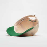Polar Stroke Logo Sami Cap in Ecru and Green thumbnail