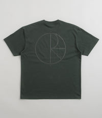 Polar Stroke Logo T-Shirt in Green and Green