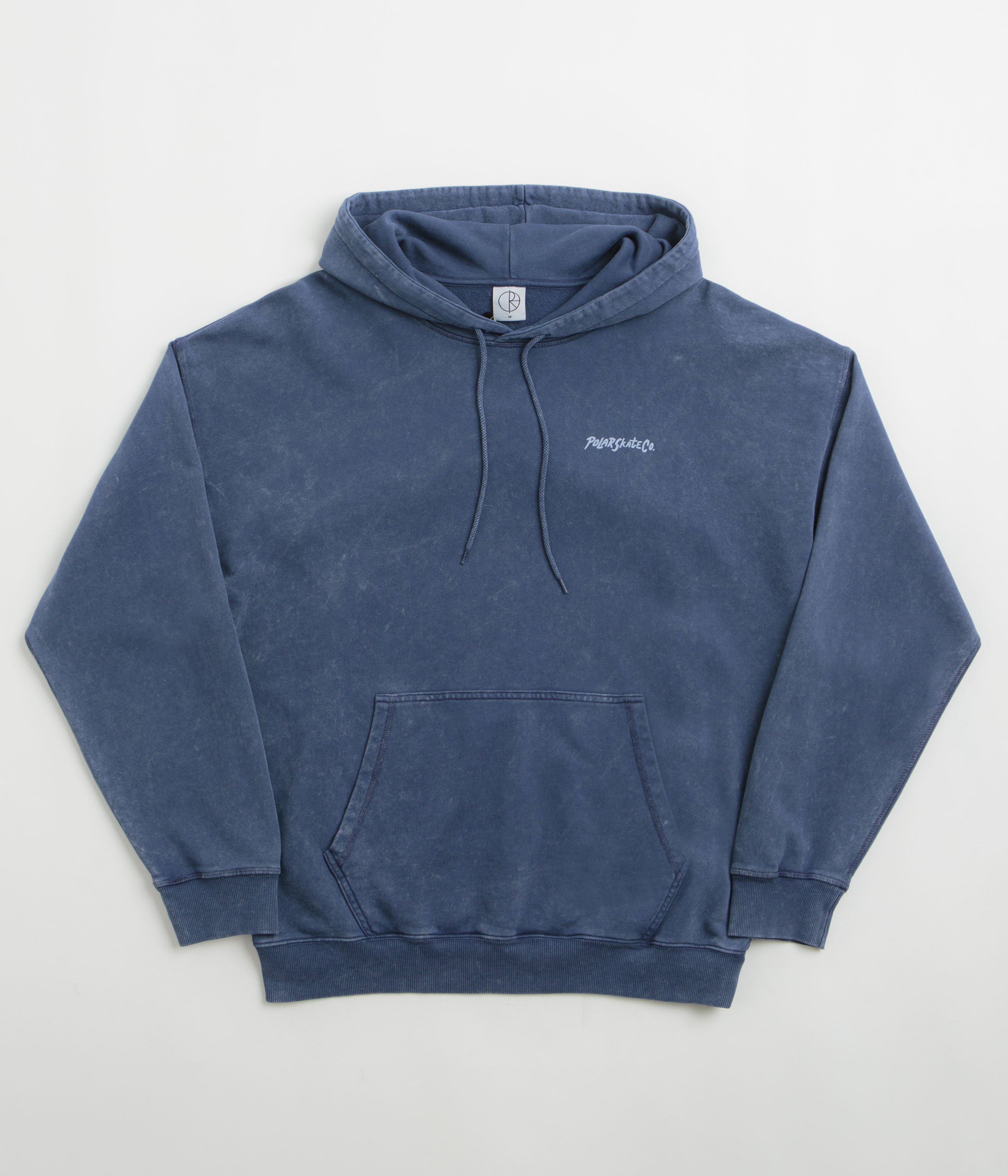 Polar Surf Logo Acid Frank Hoodie in Dark Blue