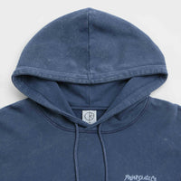 Polar Surf Logo Acid Frank Hoodie in Dark Blue thumbnail