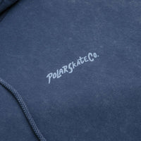 Polar Surf Logo Acid Frank Hoodie in Dark Blue thumbnail
