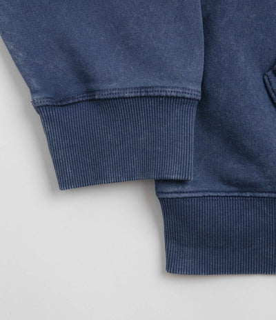 Polar Surf Logo Acid Frank Hoodie in Dark Blue