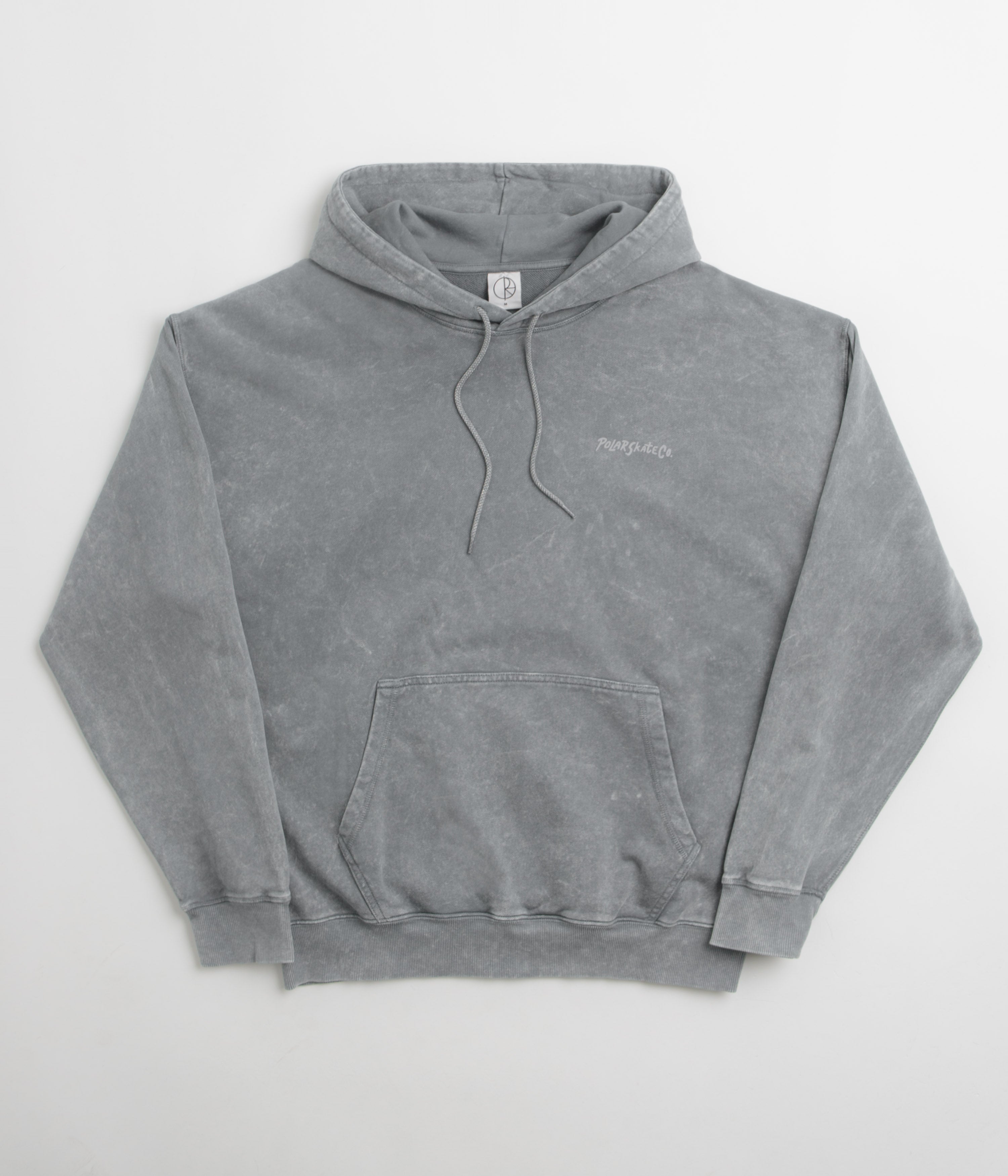 Polar Surf Logo Acid Frank Hoodie in Grey