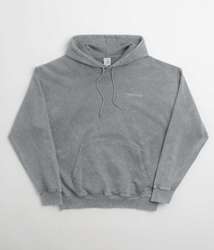Polar Surf Logo Acid Frank Hoodie - Grey