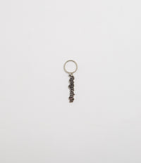 Polar Surf Logo Key Chain in Silver and Black