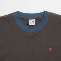 Polar Surf Panel T-Shirt - Dirty Black / Grey Blue thumbnail