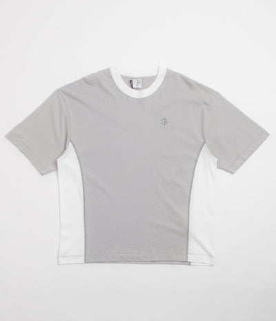 Polar Surf Panel T-Shirt - Silver / White