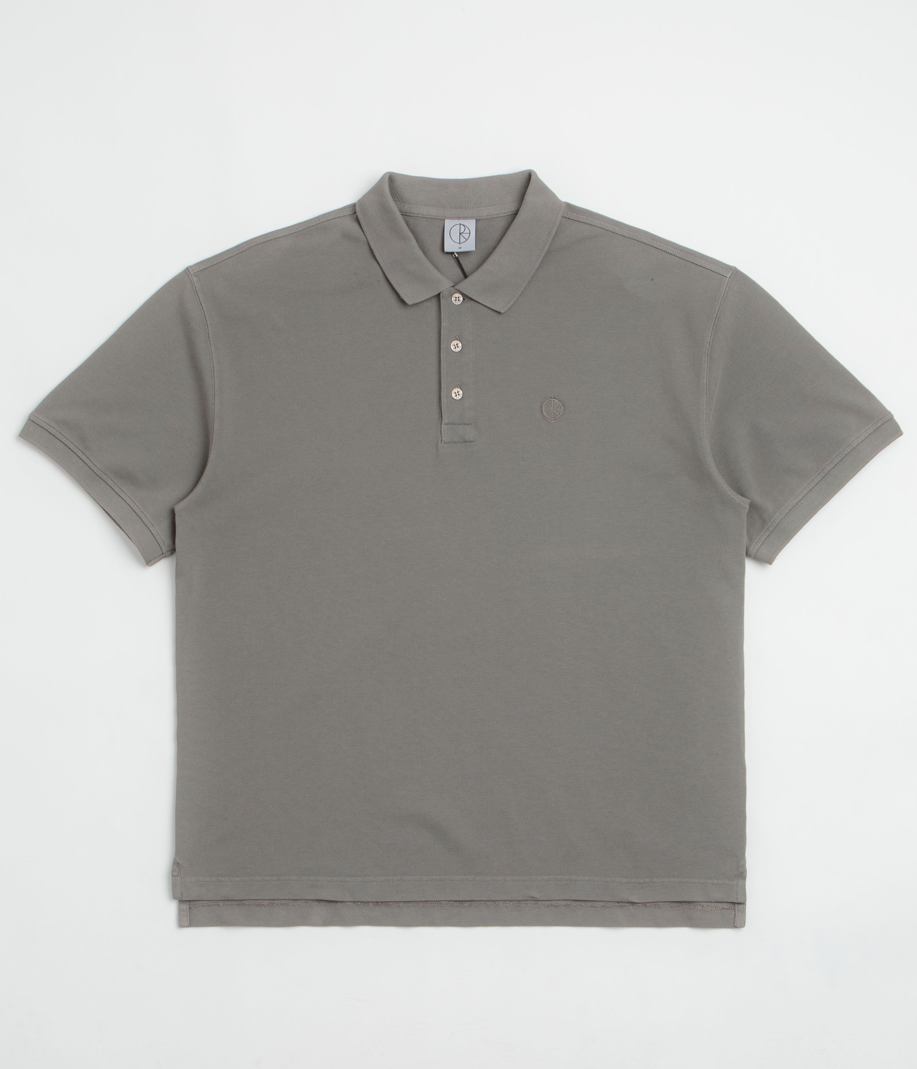 Polar Surf Polo Shirt in Washed Grey