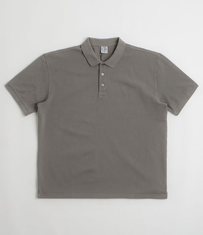 Polar Surf Polo Shirt in Washed Grey