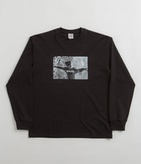 Polar Sustained Disintegration Long Sleeve T-Shirt in Black