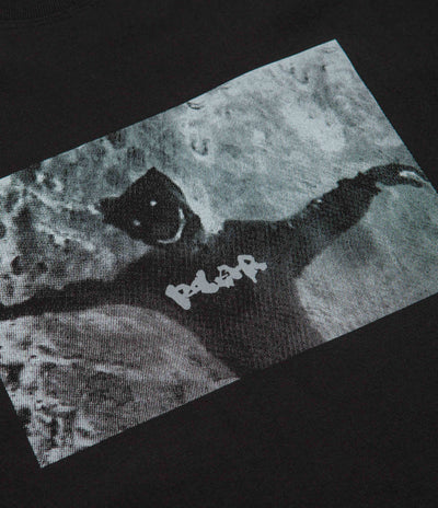 Polar Sustained Disintegration Long Sleeve T-Shirt in Black