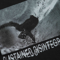Polar Sustained Disintegration Long Sleeve T-Shirt in Black thumbnail