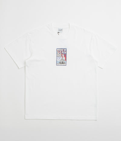 Polar Take A Seat T-Shirt in White