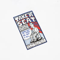 Polar Take A Seat T-Shirt in White thumbnail