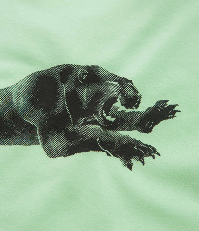 Polar Tape and Panther T-Shirt in Mint Green