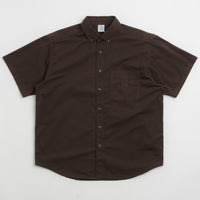 Polar Ted Short Sleeve Shirt in Chocolate thumbnail