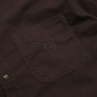 Polar Ted Short Sleeve Shirt in Chocolate thumbnail