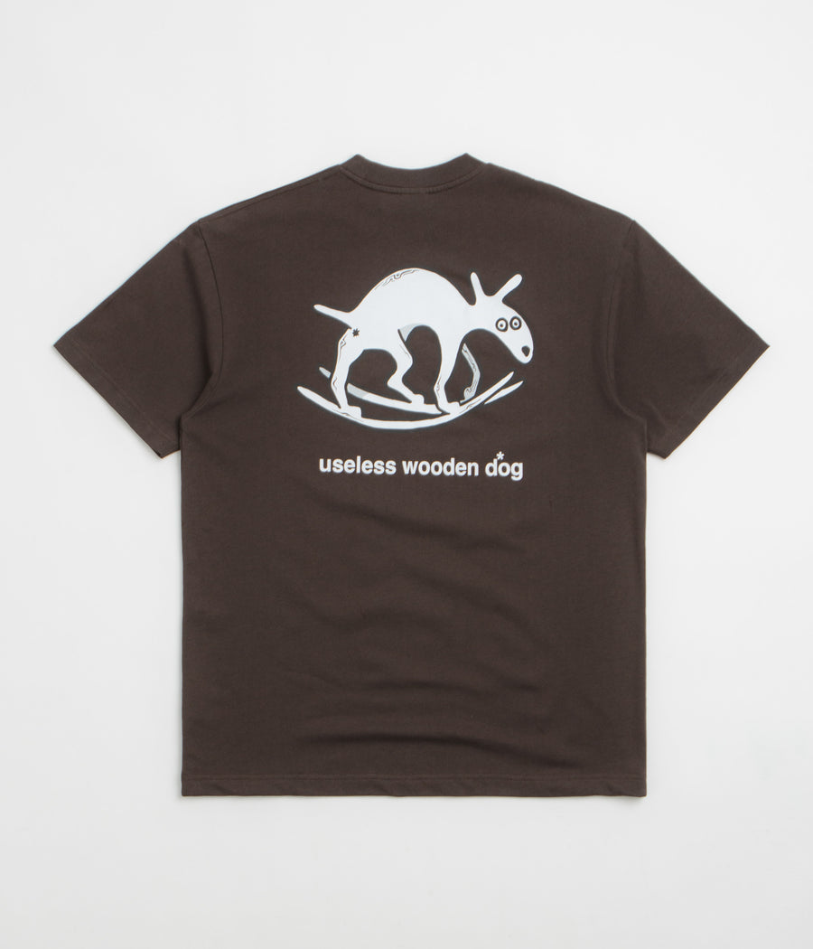 Polar Useless Wooden Dog T-Shirt - Chocolate