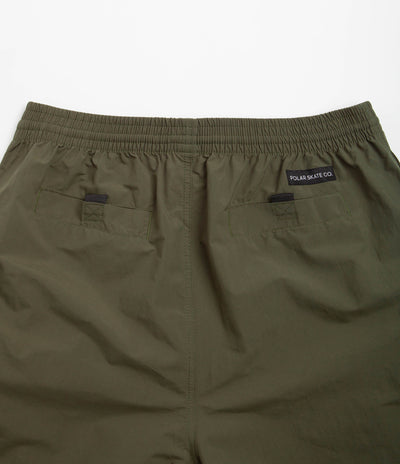 Polar Utility Swim Shorts - Dark Olive