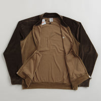 Polar Velour Ralph Jacket in Brown thumbnail