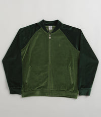 Polar Velour Ralph Jacket in Garden Green