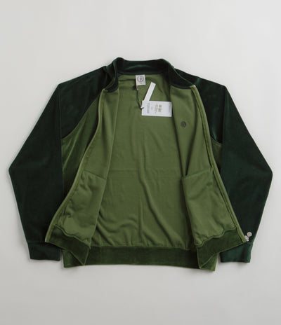 Polar Velour Ralph Jacket in Garden Green