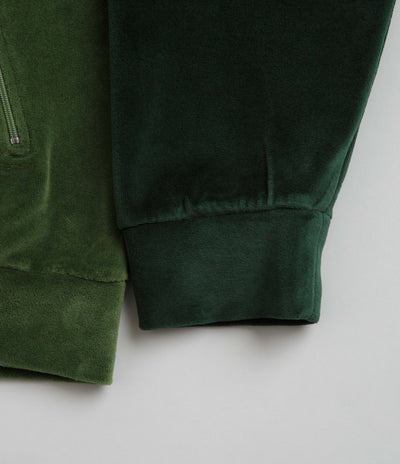 Polar Velour Ralph Jacket in Garden Green